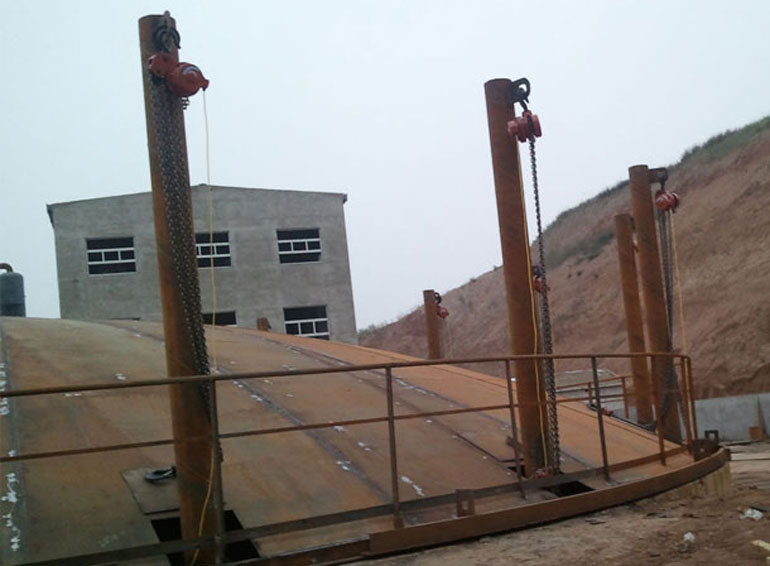 手拉葫蘆在儲油罐施工中的應用案例